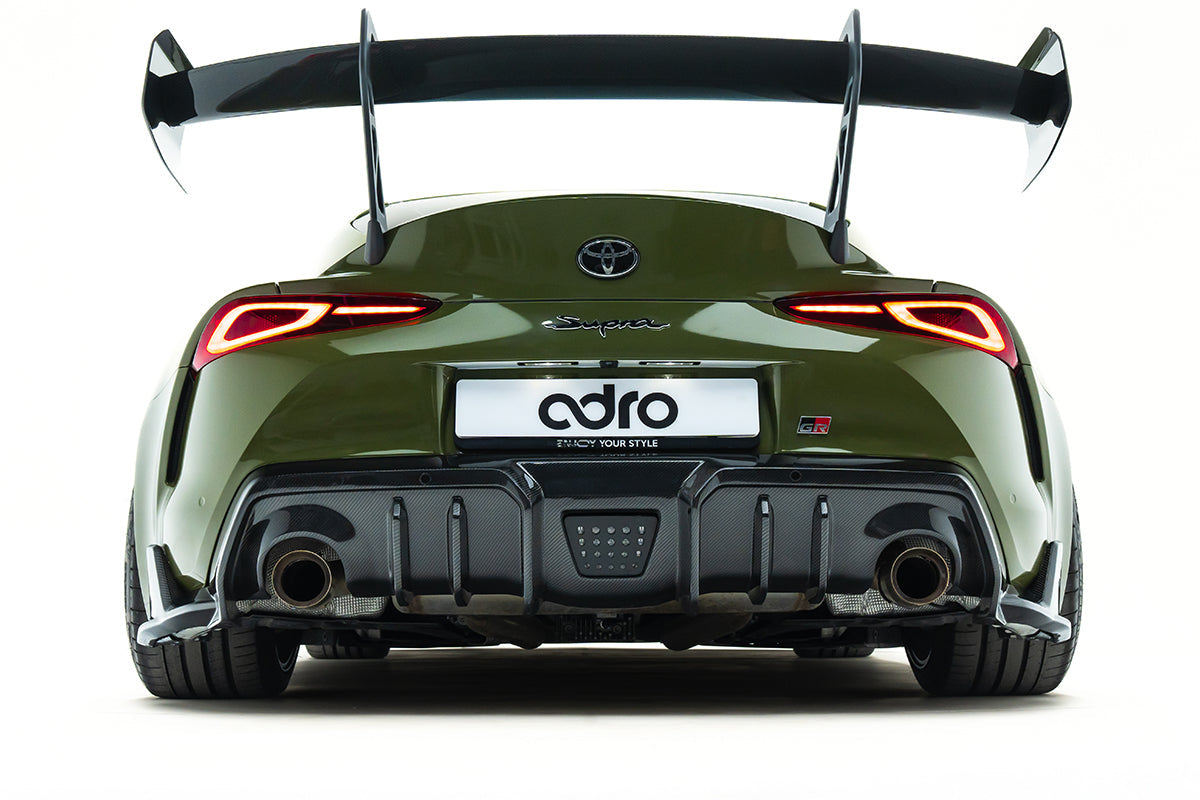 Toyota GR Supra AT-P1 Reverse Swan Neck Wing - Rear Spoiler