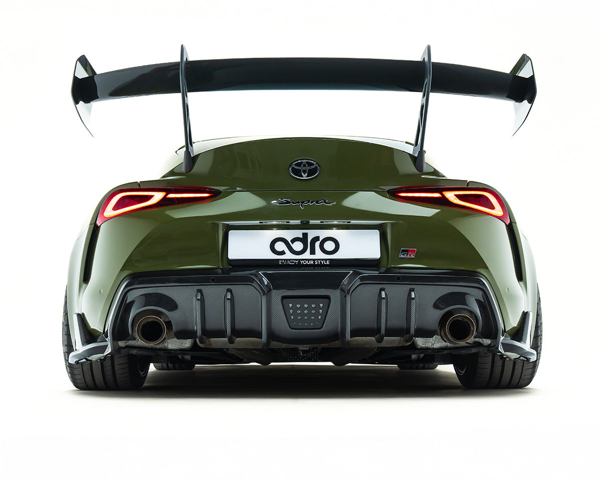 Toyota GR Supra AT-P1 Reverse Swan Neck Wing - Rear Spoiler