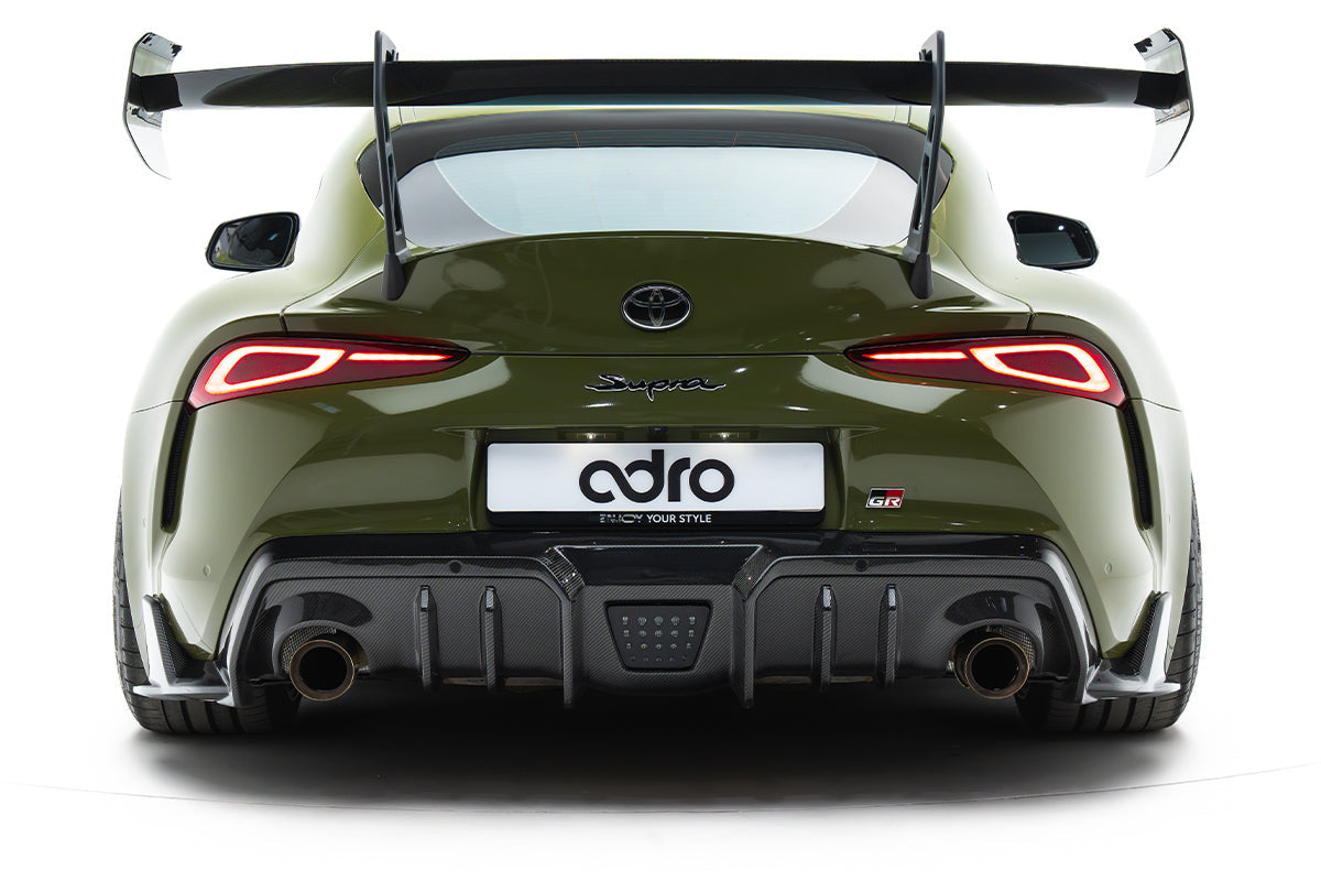 Toyota GR Supra AT-P1 Reverse Swan Neck Wing - Rear Spoiler