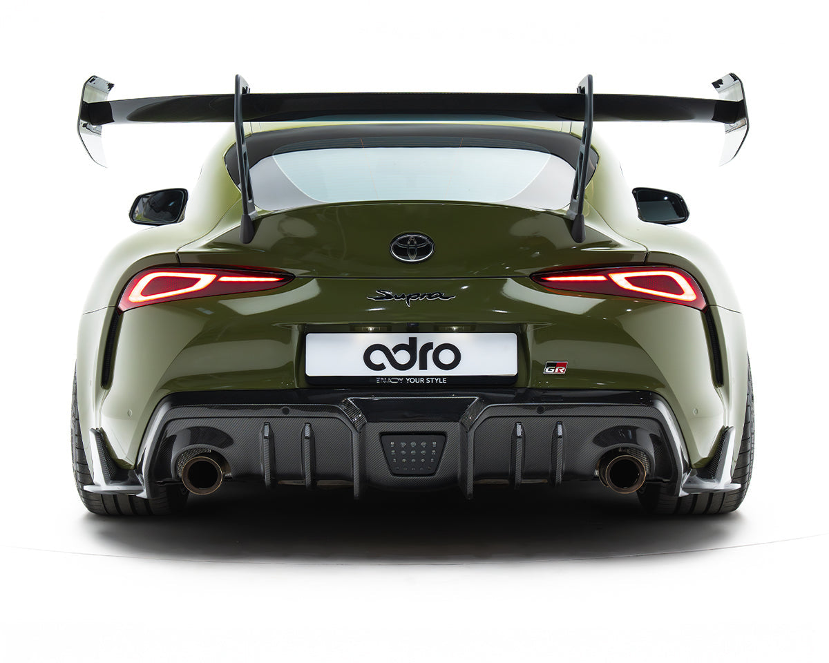 Toyota GR Supra AT-P1 Reverse Swan Neck Wing - Rear Spoiler