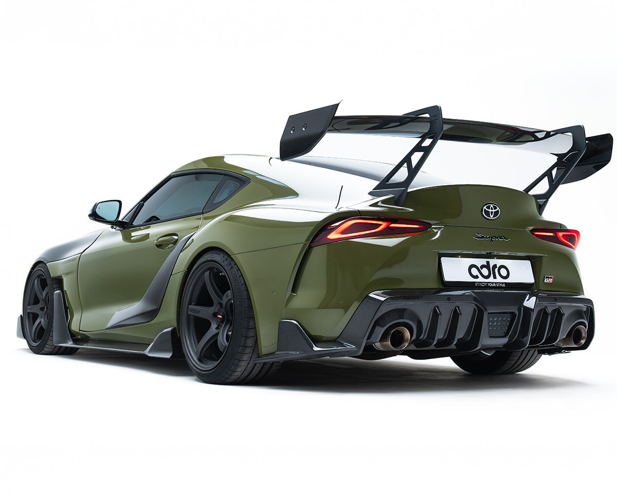 Toyota GR Supra AT-P1 Reverse Swan Neck Wing - Rear Spoiler