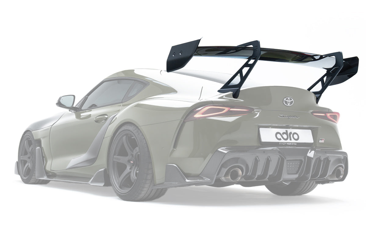 Toyota GR Supra AT-P1 Reverse Swan Neck Wing - Rear Spoiler