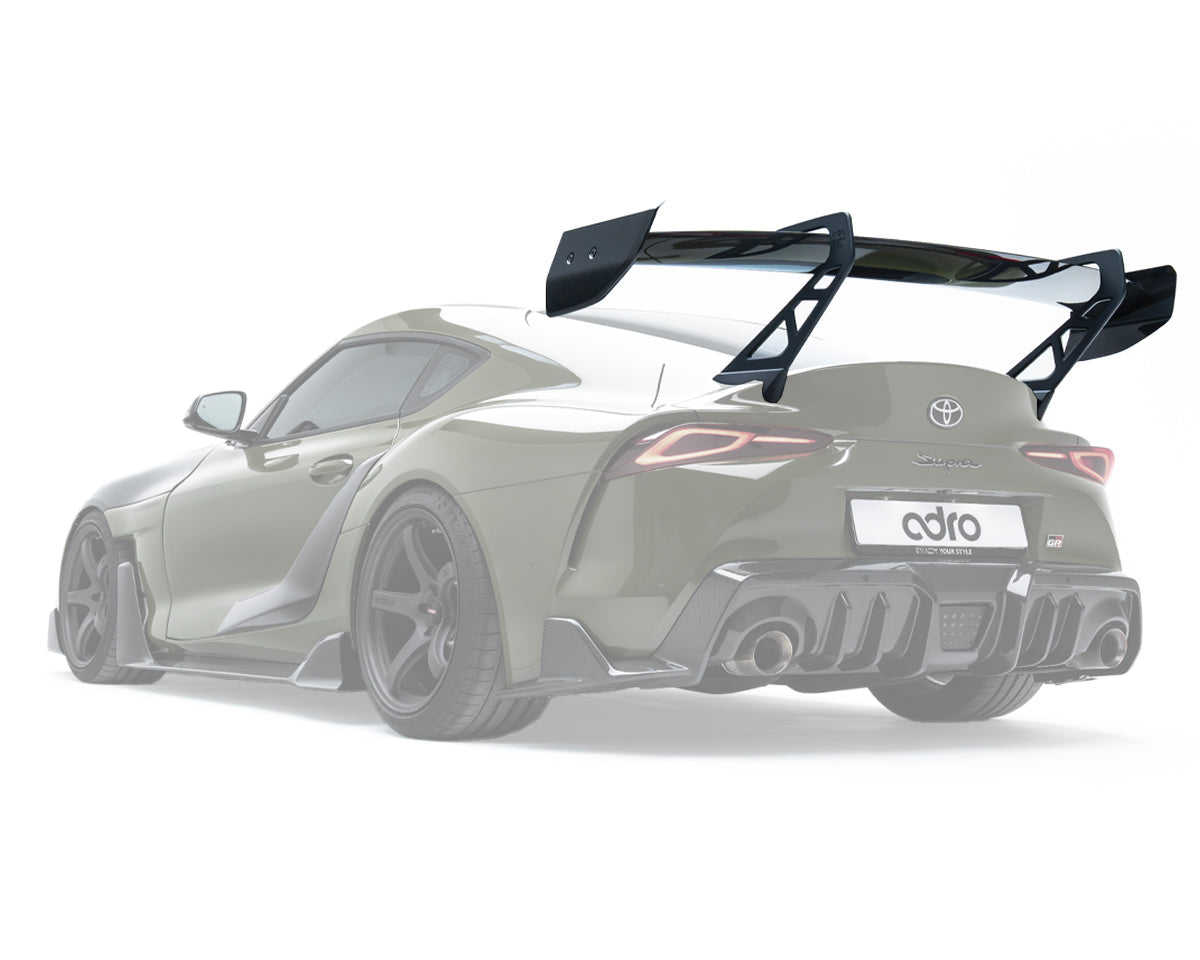 Toyota GR Supra AT-P1 Reverse Swan Neck Wing - Rear Spoiler