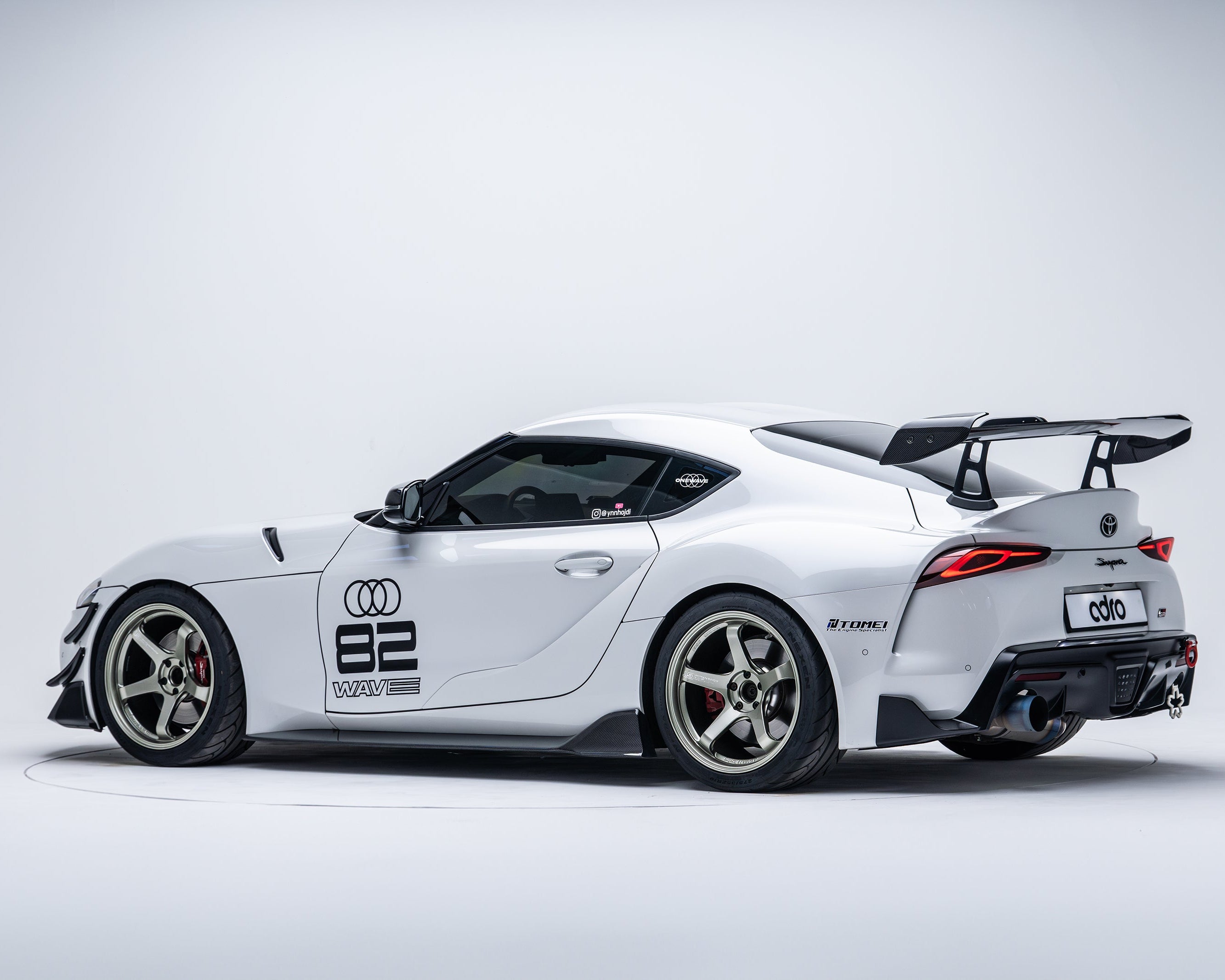 Toyota GR Supra AT-R2 V2 Carbon Fiber Taller Uprights
