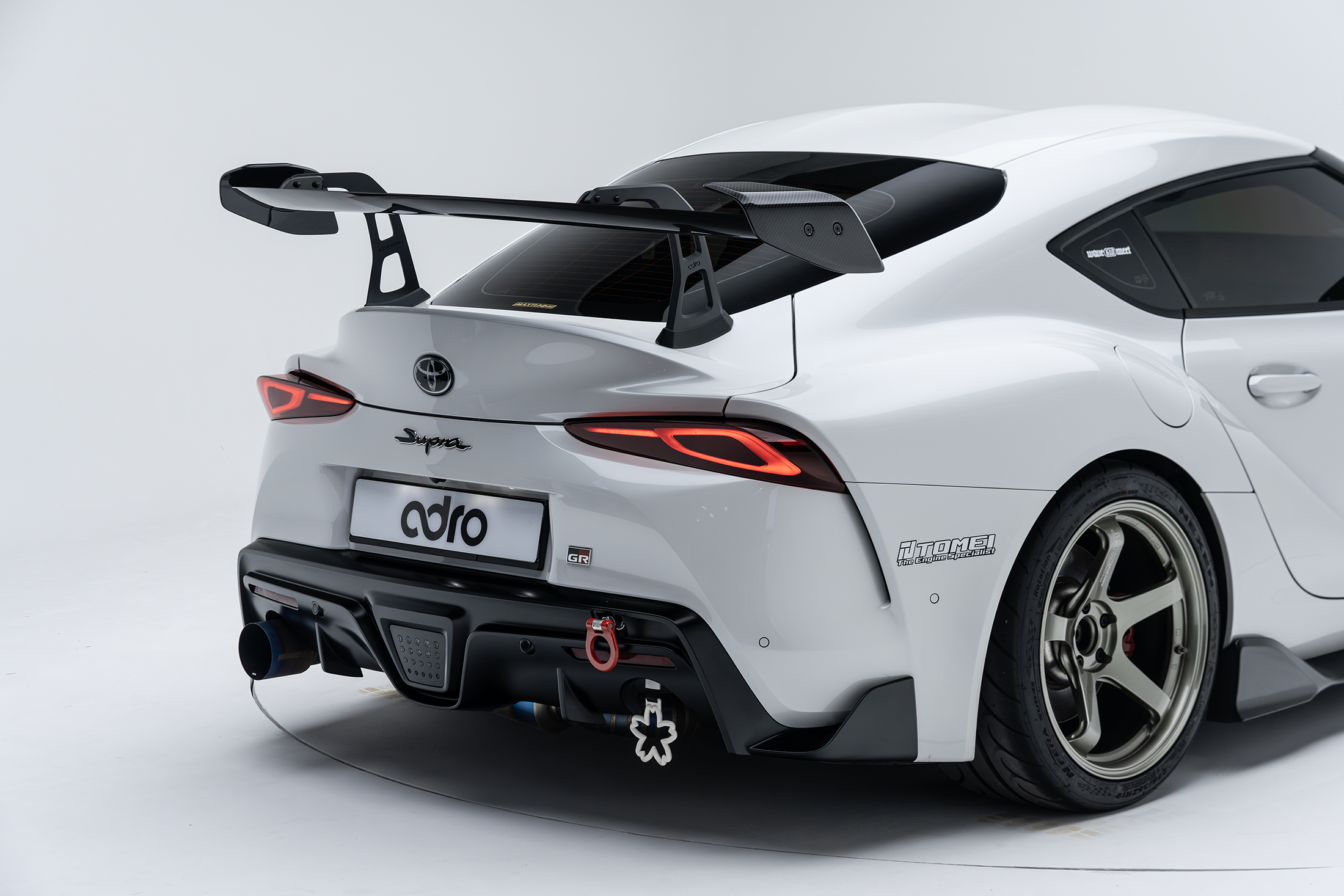 Toyota GR Supra AT-R2 V2 Carbon Fiber Taller Uprights