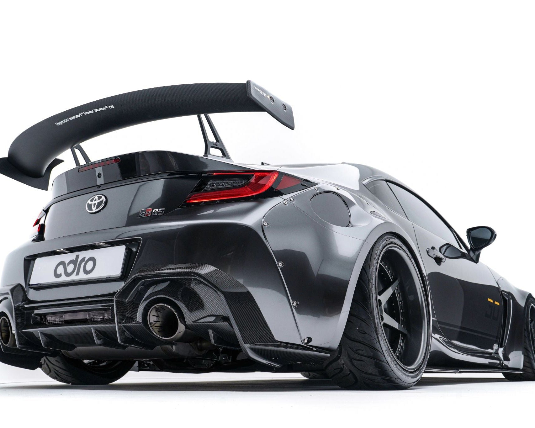 Toyota GR86 / Subaru BRZ Carbon Fiber AT-R1 Swan Neck Wing