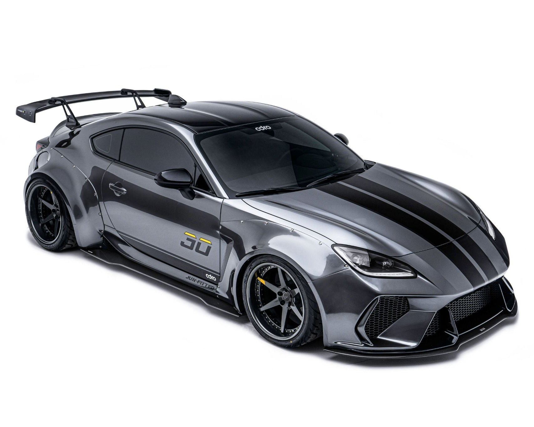 Toyota GR86 / Subaru BRZ Carbon Fiber AT-R1 Swan Neck Wing