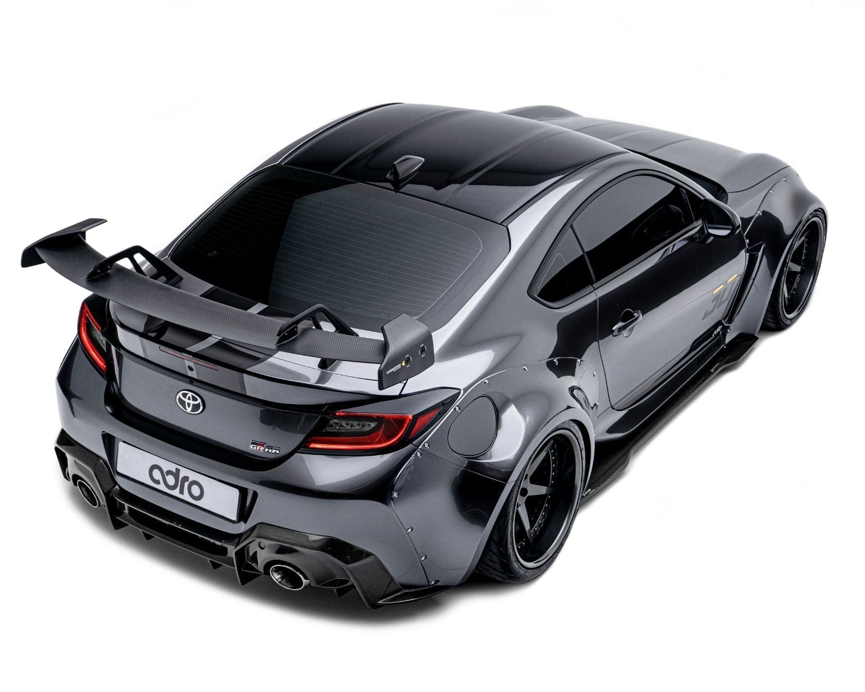 Toyota GR86 / Subaru BRZ Carbon Fiber AT-R1 Swan Neck Wing