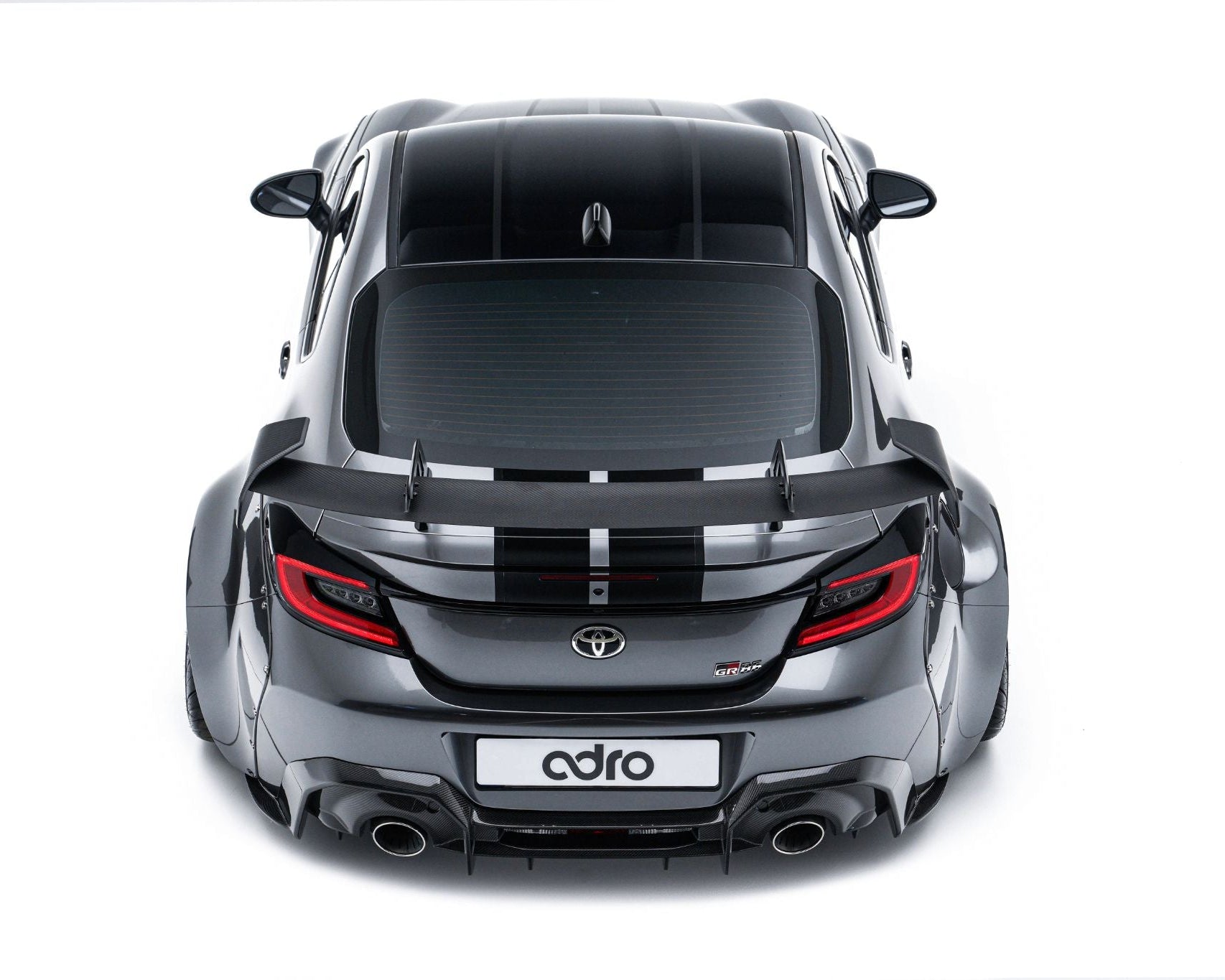 Toyota GR86 / Subaru BRZ Carbon Fiber AT-R1 Swan Neck Wing