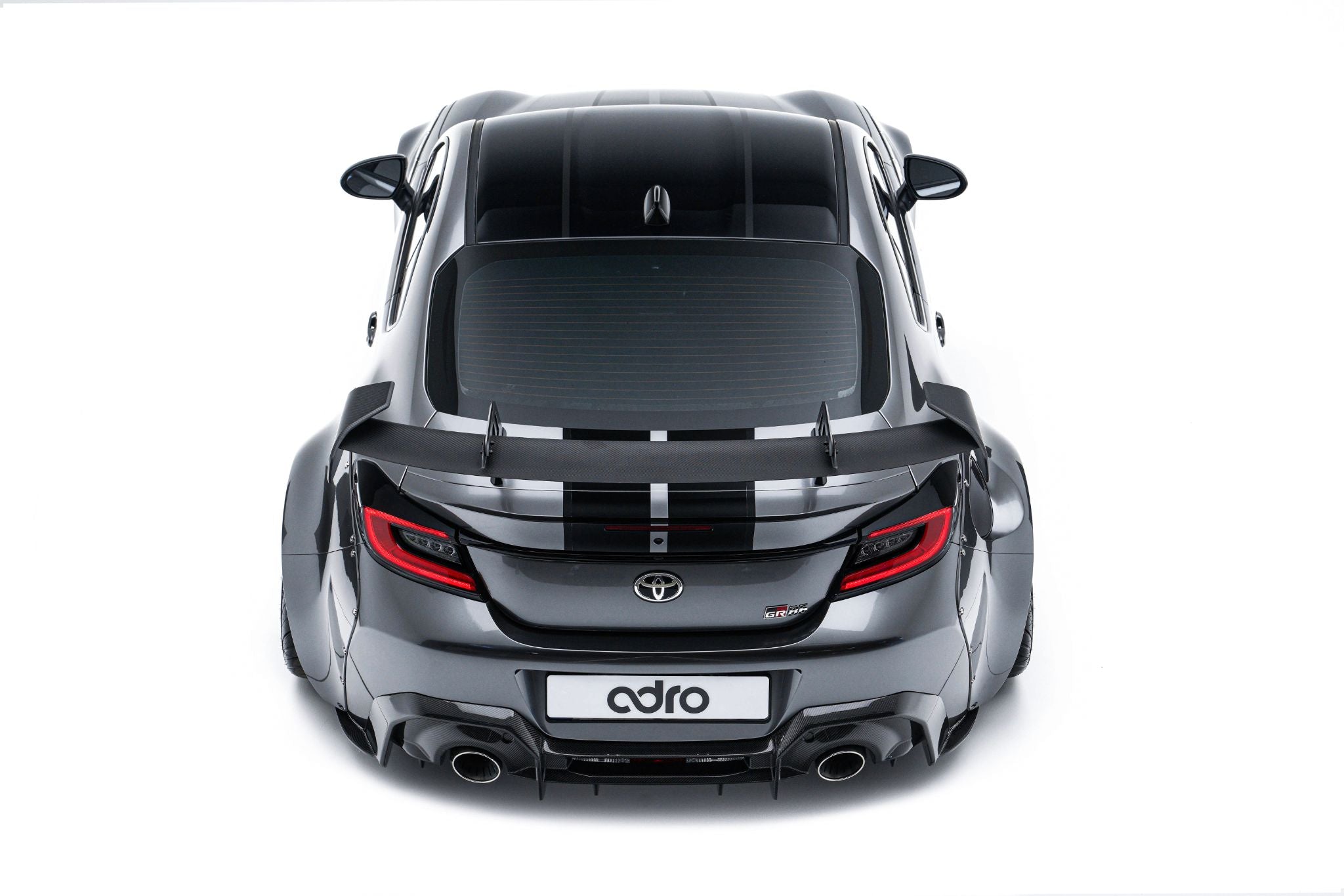 Toyota GR86 / Subaru BRZ Carbon Fiber AT-R1 Swan Neck Wing