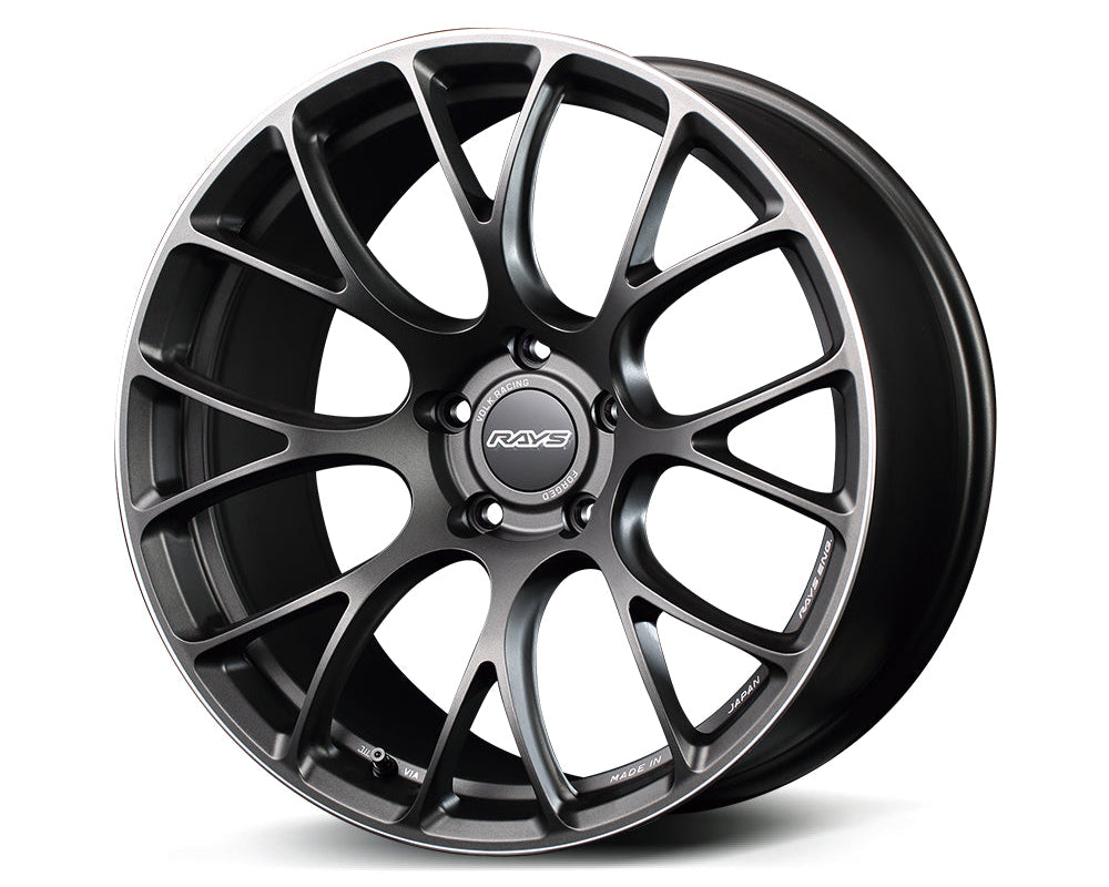 Volk Racing G16 - 19x8.5 + 38 5x112 / Matte Gunblack/Rim