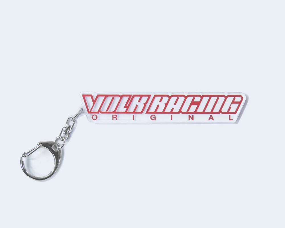 VOLK RACING LOGO ACRYLIC KEY CHAIN - Merchandise