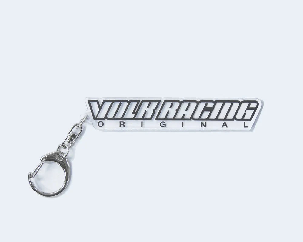 VOLK RACING LOGO ACRYLIC KEY CHAIN - Merchandise