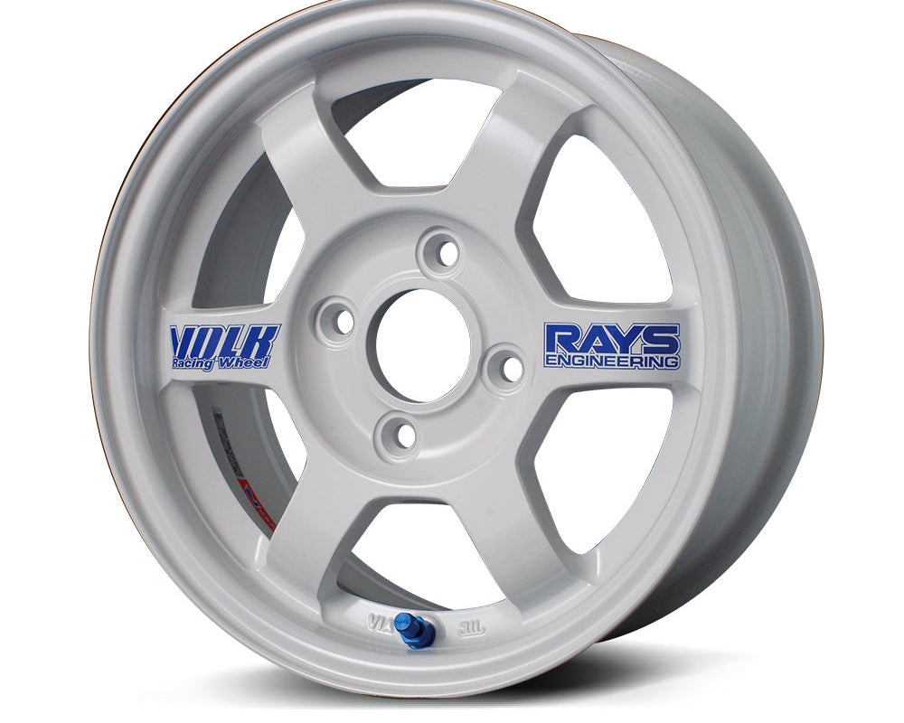 Volk Racing TE37 - 13x6 + 38 4x100 / White (WH) - Wheels