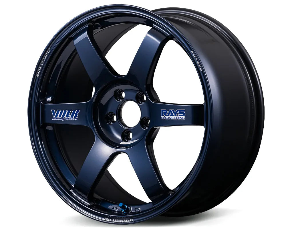 Volk Racing TE37 SAGA S-plus 30th Anniversary MAG Blue