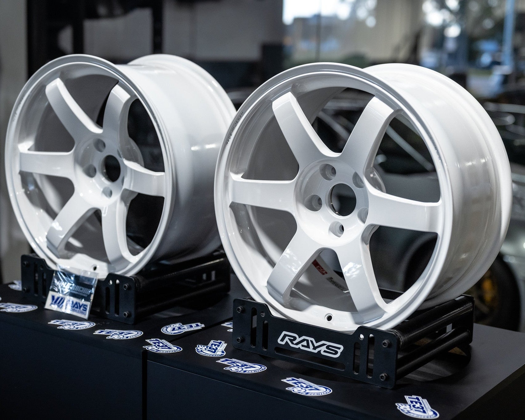 Volk Racing TE37 SAGA S-plus 30th Anniversary Sticker 4x100