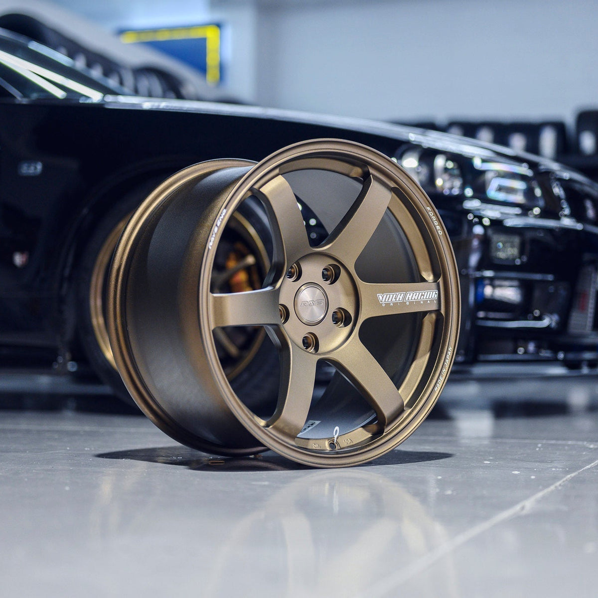 Volk Racing TE37 Saga S-Plus Obsolete Stock at MK MOTORSPORTS RAYS VOLKRACING TE37 SAGA S-Plus