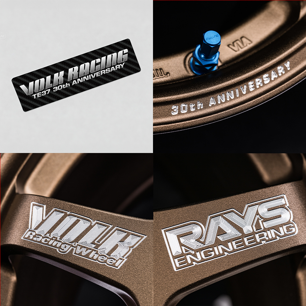 Volk Racing TE37 Sonic 30th Anniversary Machined 15’’