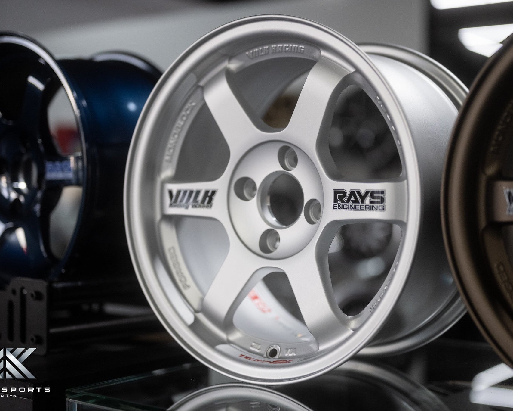 Volk Racing TE37SL 15’’ - 15x8 + 25 4x100 / Titanium