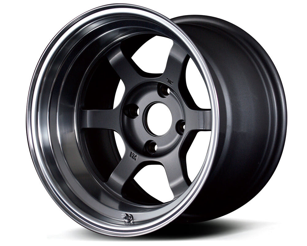 Volk Racing TE37V - 15x7.5 + 25 4x100 - S / Gunmetal/Rim DC