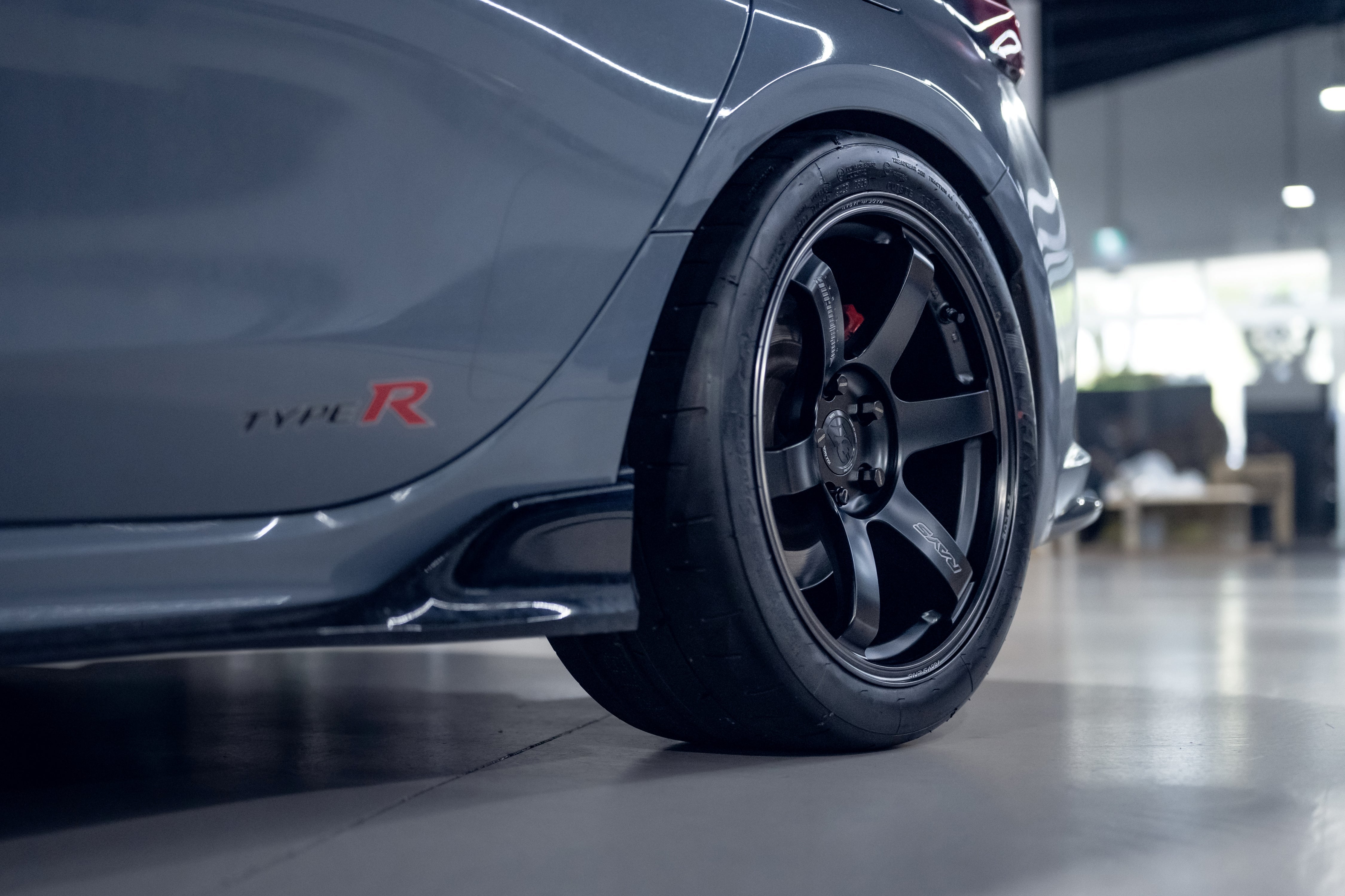 TE37 SAGA S-Plus Black Shadow LTD x Honda Civic Type R FL5