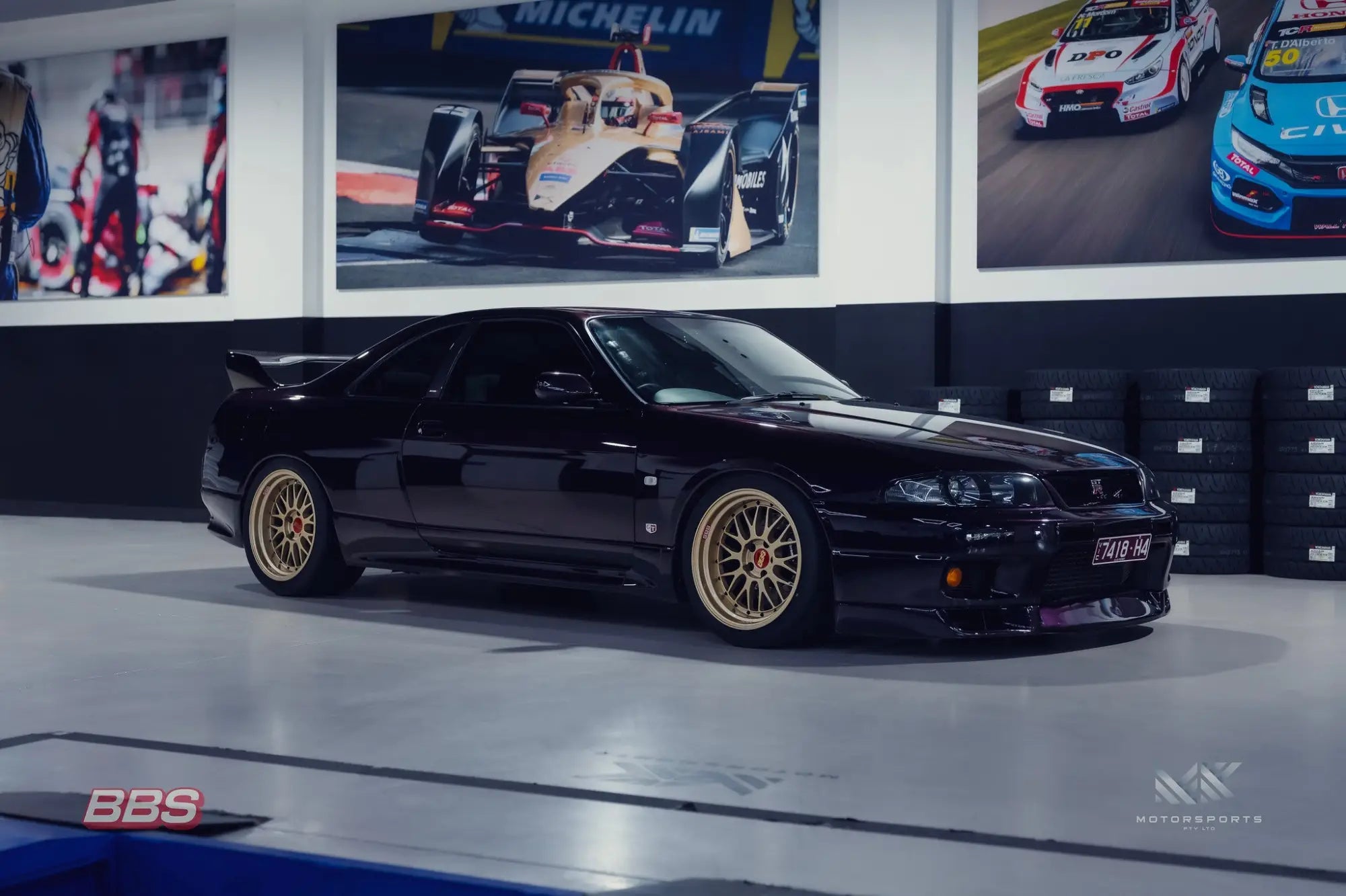 BBS LM470 x R33 GT-R V-Spec