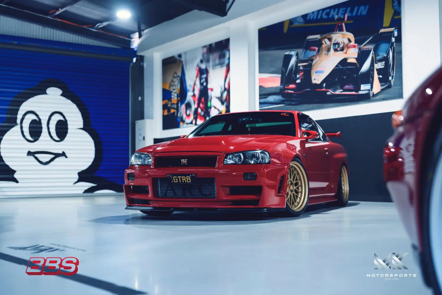 R34 GTR - BBS LM F1