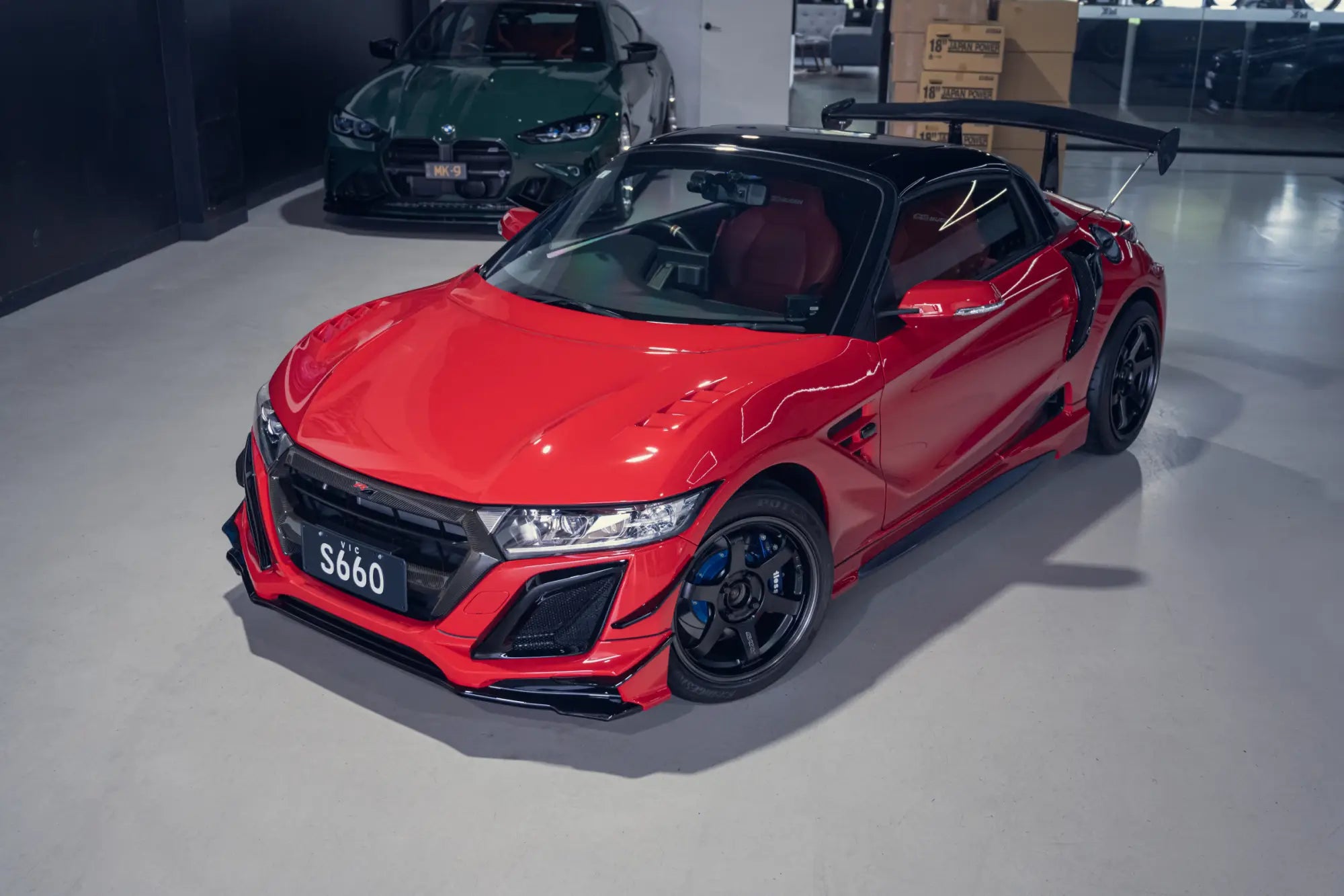 TE37 Sonic Black Shadow LTD x Honda S660