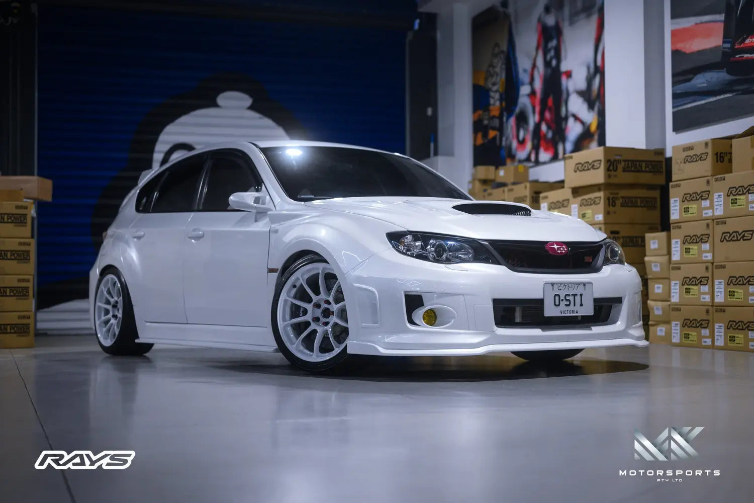 WRX STi x RAYS ZE40 Custom Batch