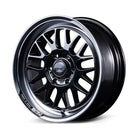 2x9L-RA JET BLACK EDITION - 17x6.5 +38 6x139.7 / Black