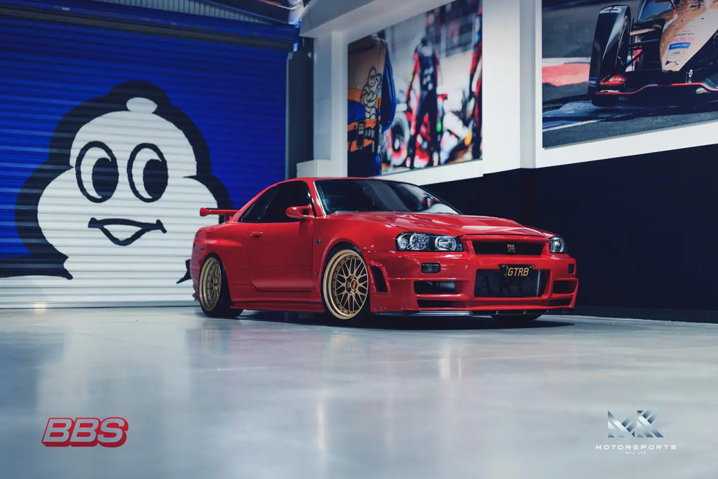 R34 GTR - BBS LM F1