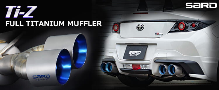 SARD Ti-Z Titanium Exhaust for GR Corolla