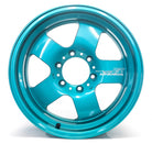 Advan GT Heavy Duty - 17x8 +20 6x139.7 / Racing Turquoise