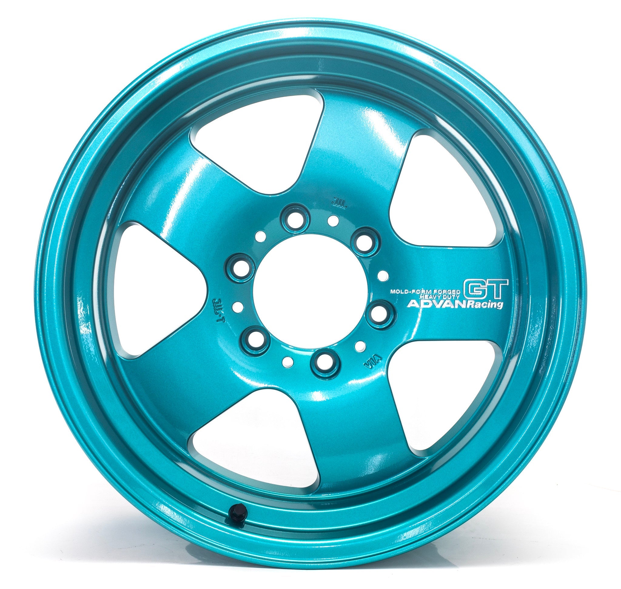 Advan GT Heavy Duty - 17x8 +20 6x139.7 / Racing Turquoise
