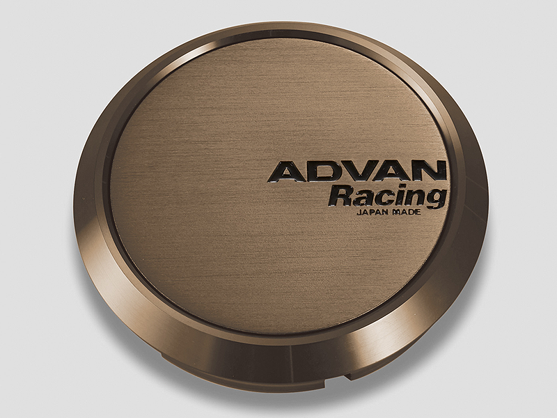 Advan Racing Centre Cap Flat - 73mm / Amber Bronze Metallic