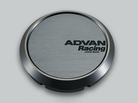 Advan Racing Centre Cap Flat - 73mm / Hyper Black - Wheels