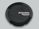 Advan Racing Centre Cap Full Flat - 73mm / Black - Wheels