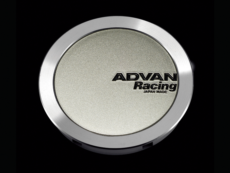 Advan Racing Centre Cap Full Flat - 73mm / Rasing Sand