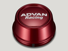 Advan Racing Centre Cap High - 63mm / Candy Red - Wheels