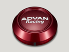 Advan Racing Centre Cap Low - 63mm / Candy Red - Wheels