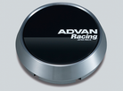 Advan Racing Centre Cap Mid - 73mm / Gloss Black & Hyper