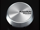 Advan Racing Centre Cap Mid - 73mm / Platinium Slilver