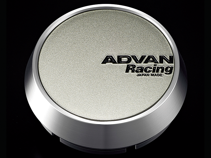 Advan Racing Centre Cap Mid - 73mm / Rasing Sand Metallic