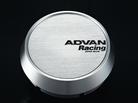 Advan Racing Centre Cap Mid - 73mm / Silver Anodized