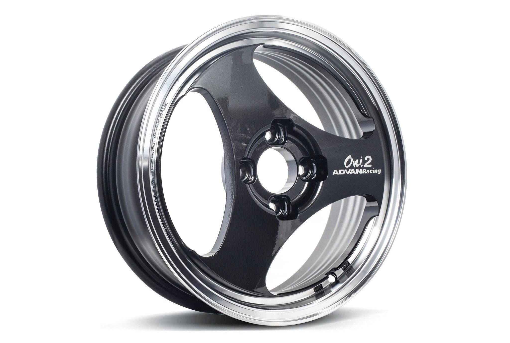 Advan Racing Oni2 - 14x5 +44 4x100 / Machining & Black Gun