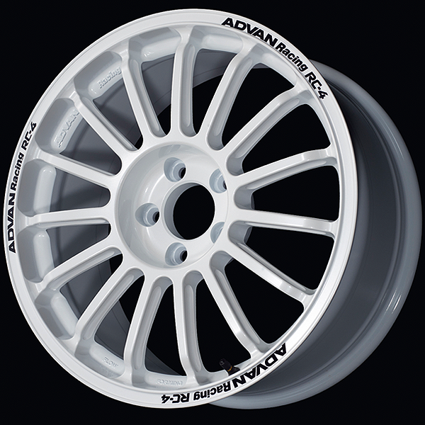 Advan Racing RC-4 18’’ - 18x8 +37 5x114.3 / Rally White