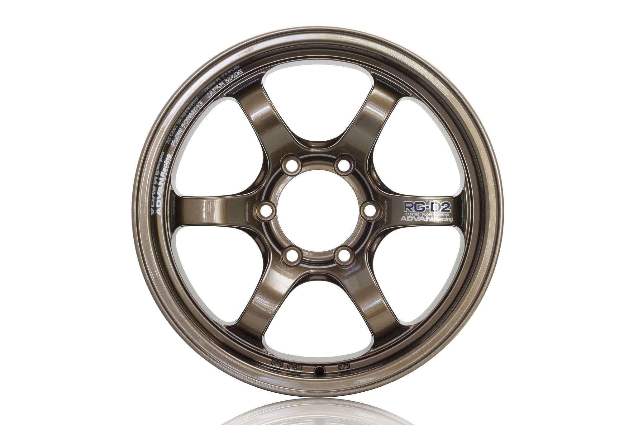 Advan Racing RG-D2 4x4 - 17x8 +20 6x139.7 / Umber Bronze