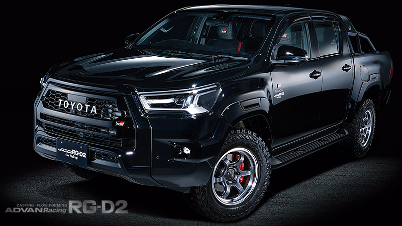 MK MOTORSPORTSのハイエース用アドバンレーシングRG-D2 | ホイール