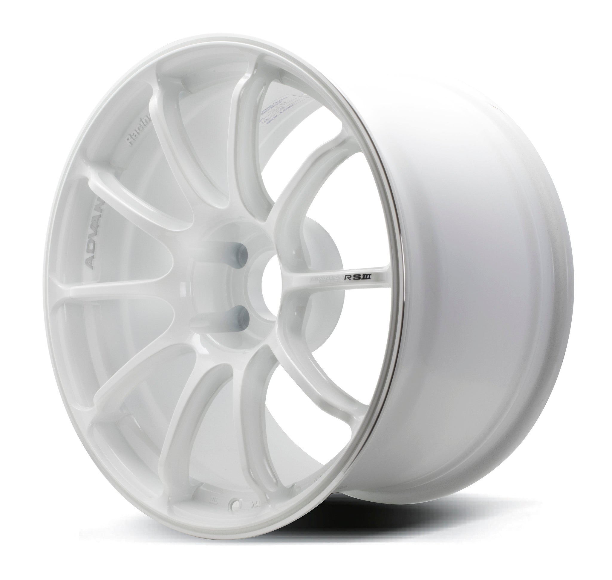 Advan Racing RSIII 5x112 - 18x7.5 + 48 5x112 / Racing White