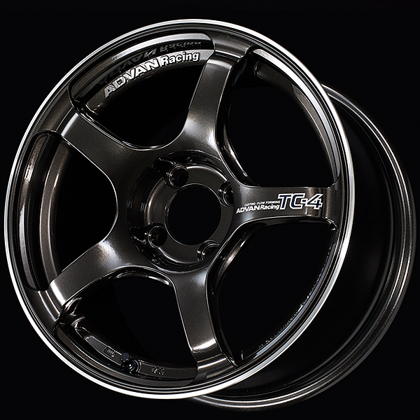 Advan TC-4 16’’ - 16x5.5 + 45 4x100 / Black Gun